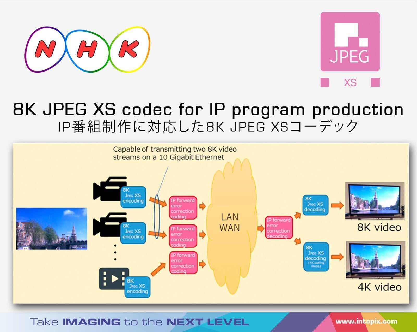 使用Village Island Codec的8KJPEG XS编解码器用于Live 制作。